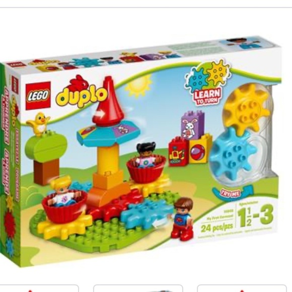 Lego Other - Lego duplo my first carousel set 10845 new in sealed box 24 pieces rare!